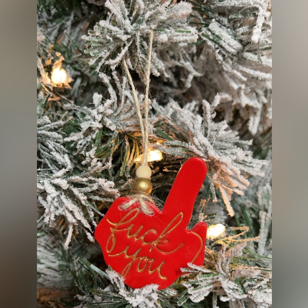 F#%* You Christmas Ornament & Gift Box